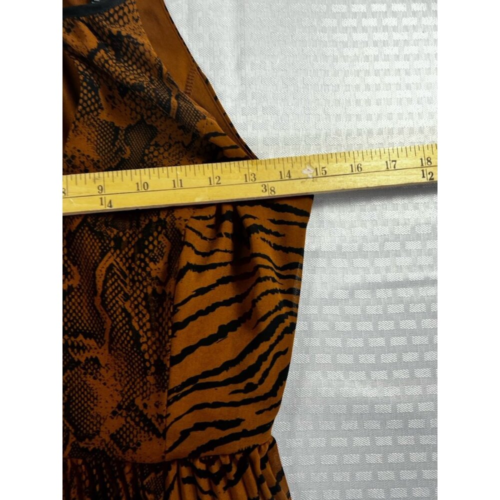 White House Black Market Maxi Sleevless Dress Women’s‎ Size Zero - Picture 6 of 11